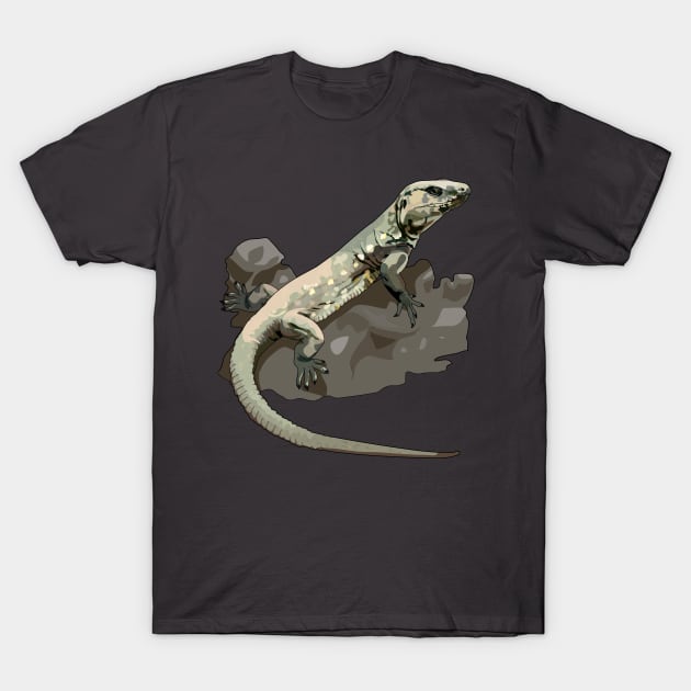 Rock Lizard T-Shirt by NerdsbyLeo